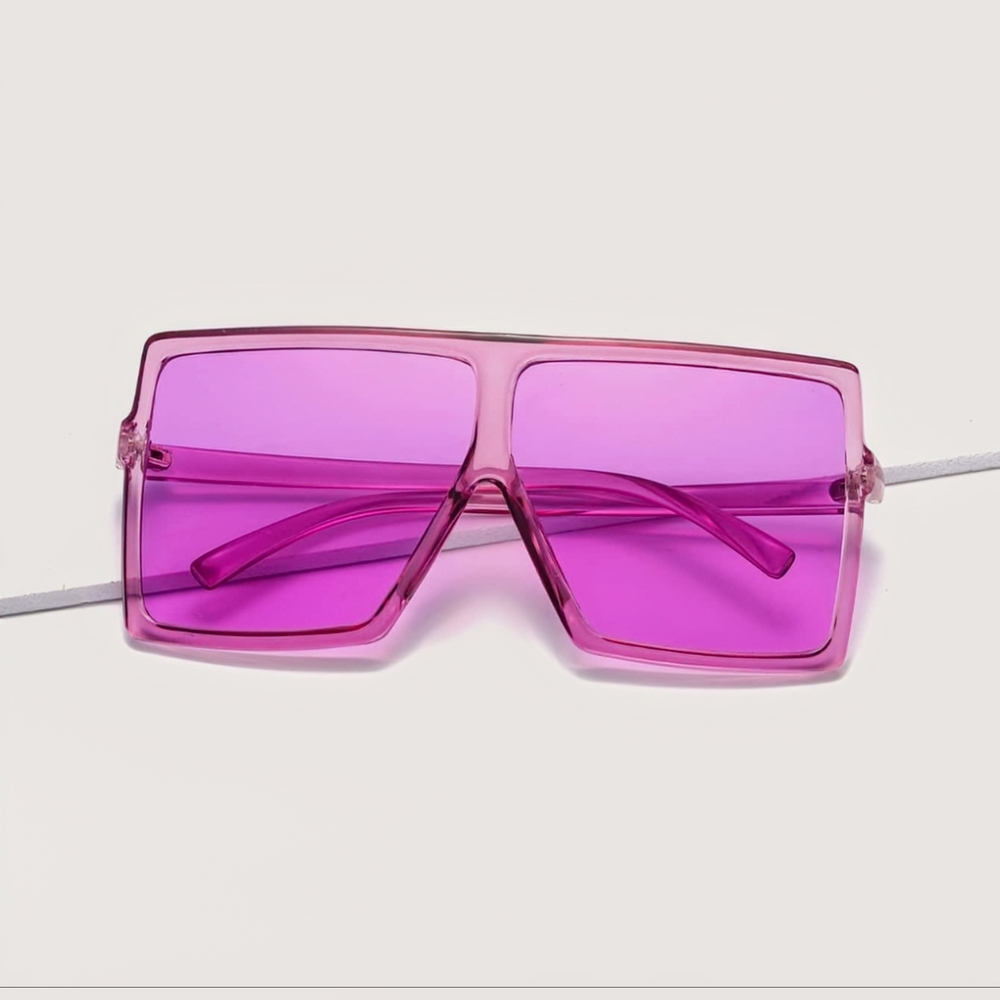 🟪 Square Purple Sunglasses